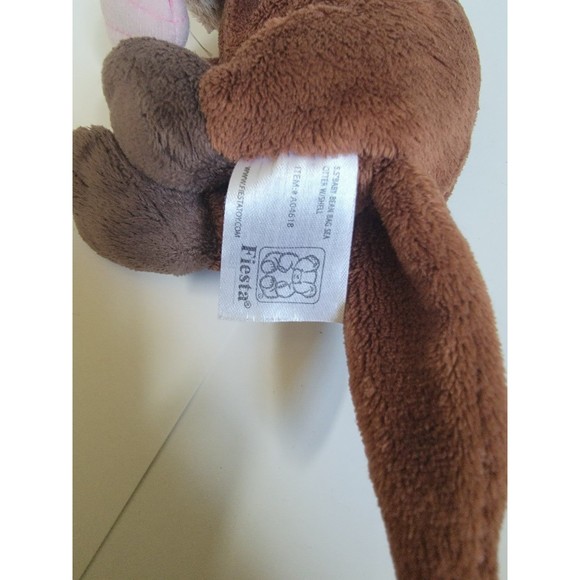 Wish Pets Gray Spotted Seal Sally Sue Stuffed Animal Plush 15" & Fiesta Otter - Picture 8 of 8